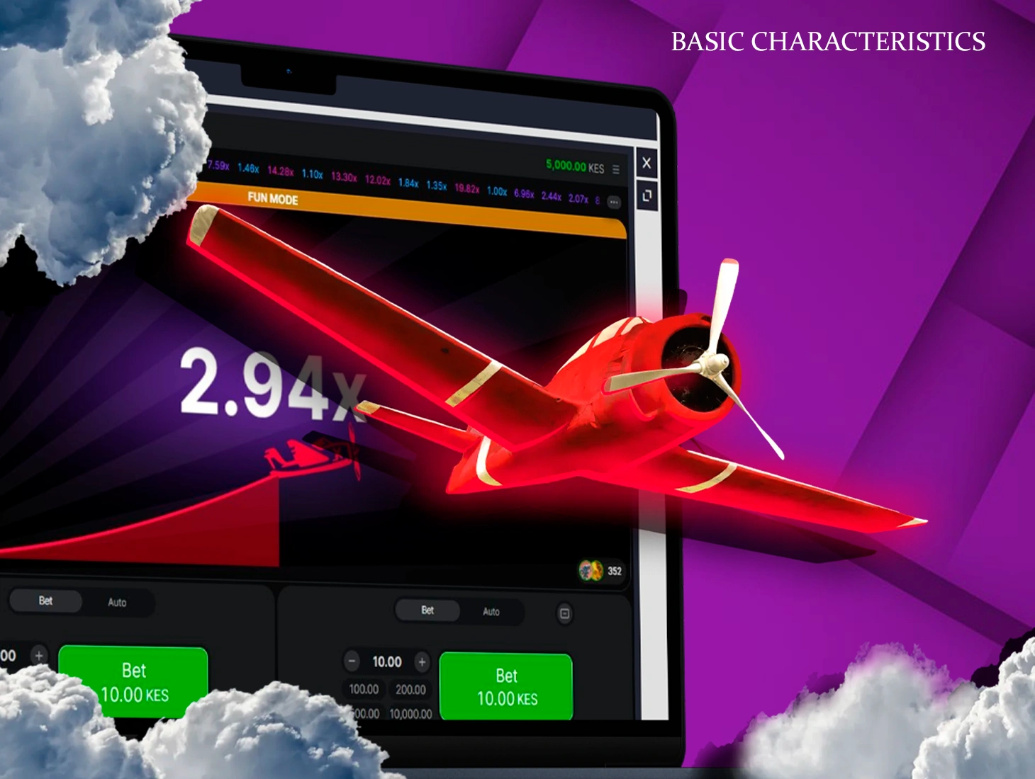 Learn the main features of Aviator on the Kwikbet platform and it will help you to make the right bets lightning fast